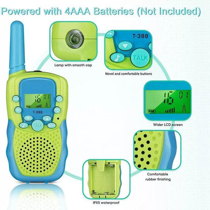 Little Explorer Walkie Talkie Set (3km Range)(2 pcs) - DMC Wholesale
