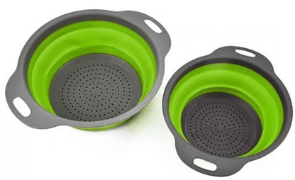 Collapsible Filter Basket Colanders (2 pcs) - DMC Wholesale