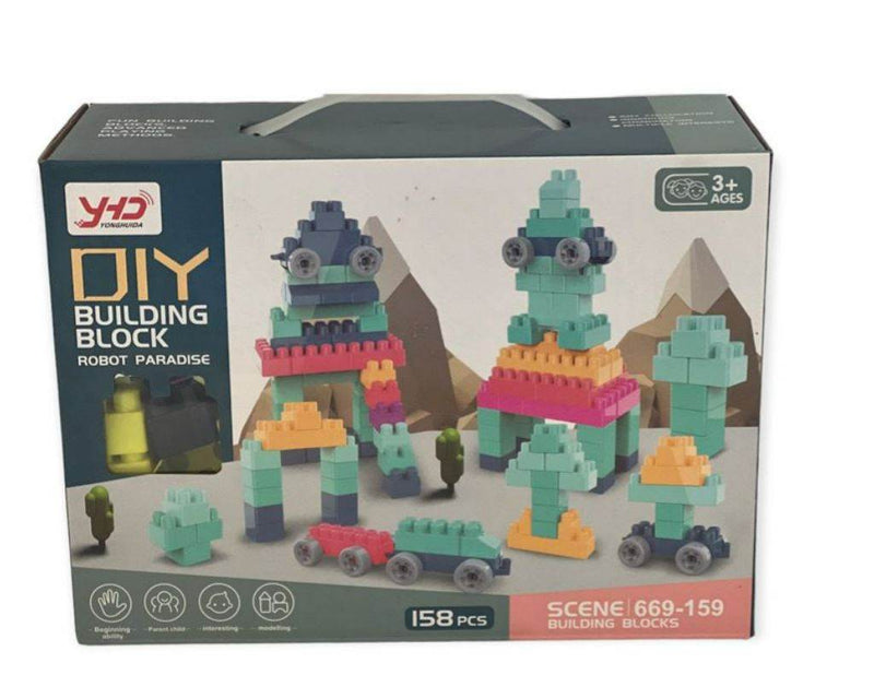 DIY Building Blocks Robot (158 pcs)