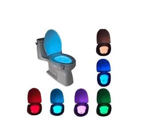 Multicoloured Motion Censored Toilet Light (8 Colour) - DMC Wholesale